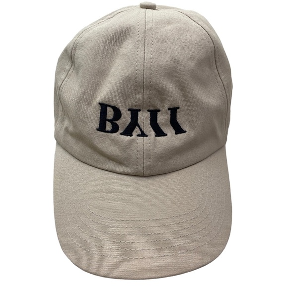 NEW Wolf & Badger BY11 ORGANIC EMBROIDERED CAP - SAND - Picture 3 of 10